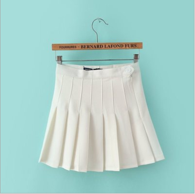 Colorful and beautiful thin pleated skirt (1)