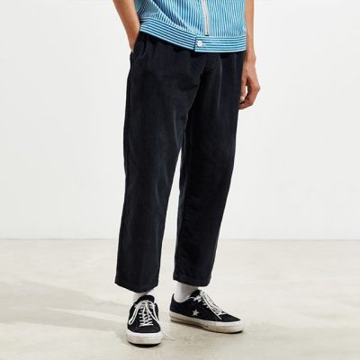 Corduroy pants with stretch belt (2)