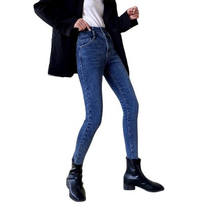 Fashion customized women’s stretch jeans (6)