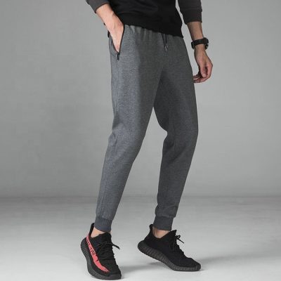 Grey classic design track pants (5)