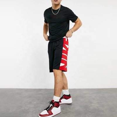 High-quality side print shorts (6)