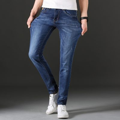 Men’s blue high quality jeans (2)