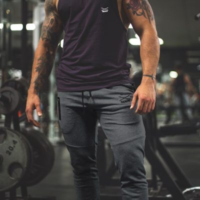 Outdoor high-quality black sports pants (4)