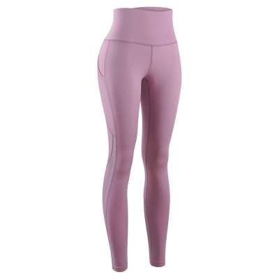 Pink comfortable life yoga pants (2)